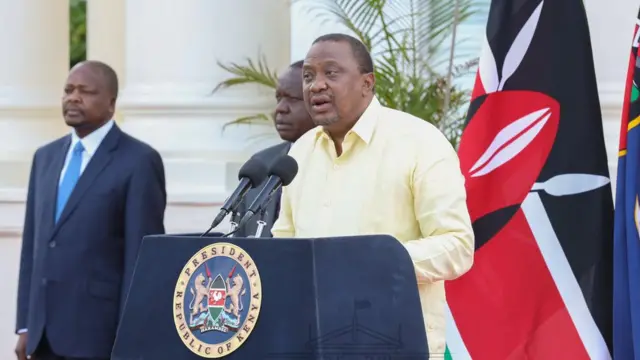 Rais Kenyatta ameweka marufuku katika kaunti nne kutokana na kile alichosema kuwa kuwa zimekua na 96% ya visa vya virusi vya Corona nchini Kenya