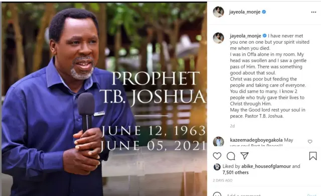 Ọrọ ti Jaiye Kuti sọ