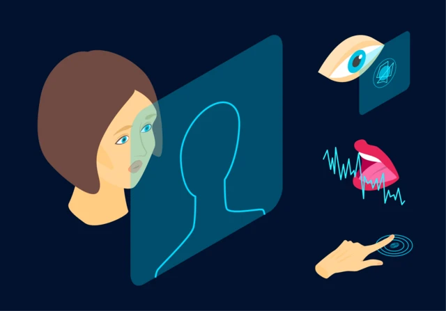 Ilustración isométrica de diferentes formas de comunicarse.