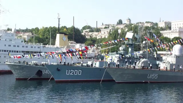 Кораблі ВМСУ у Севастополі, 2008 рік