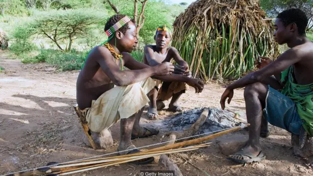 Povo hadza, na Tanzânia