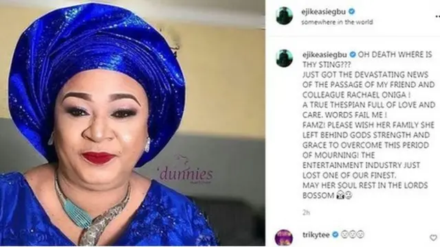 Ejike Asiegbu and Rachel Oniga act inside many feems togeda