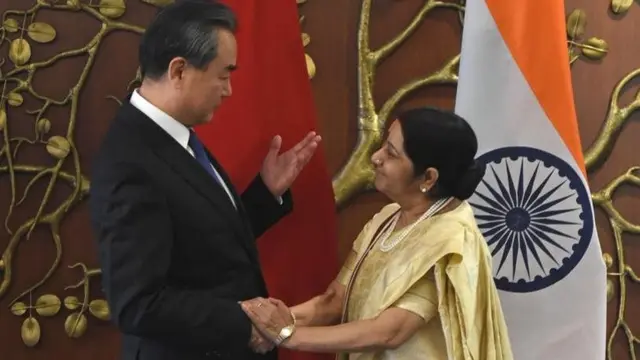 भारत और चीन के विदेश मंत्री