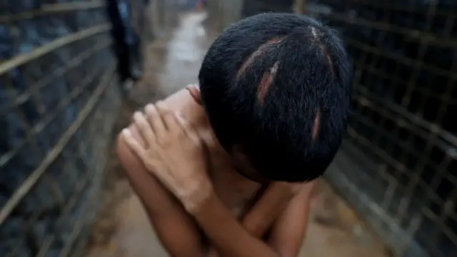 Rohingya boy Nur Kamal