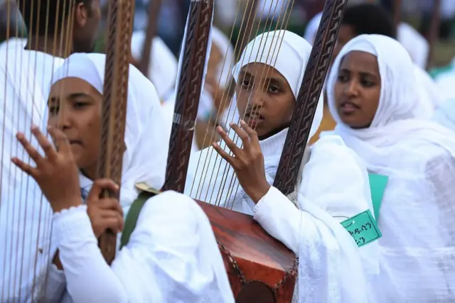 የደመራ አከባበር በአዲስ አበባ