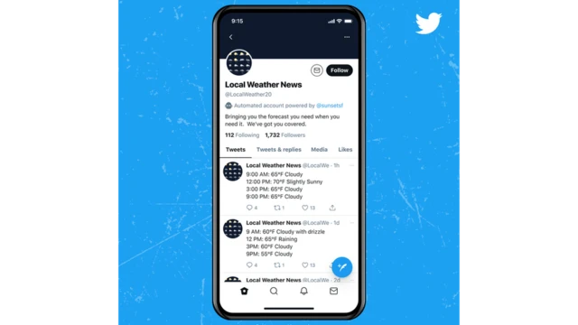 في الأشهر المقبلة ستطلق تويتر نوعا جديدا من الحسابات هو "الحساب الآلي"