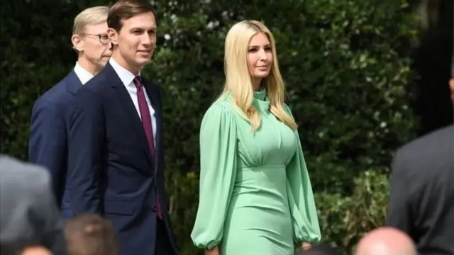 डोनाल्ड ट्रंप यांची मुलगी इवांका ट्रंप आणि जावई जॅरेड कशनर