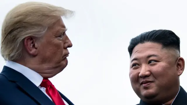 கிம் ஜாங்-உன் மற்றும் டொனால்டு டிரம்ப்