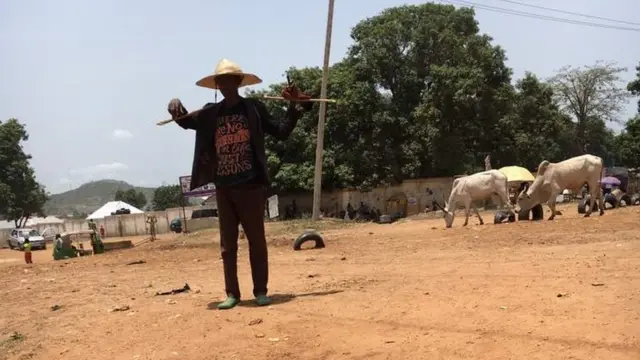 Onye Fulani na-achị ehi