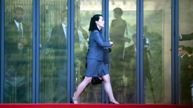 (캡션) 김여정 노동당 중앙위 제1부부장