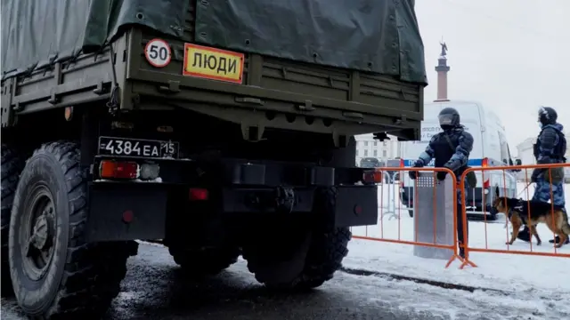 протесты в Петербурге