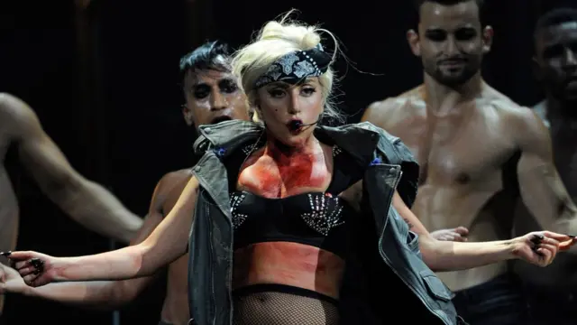 Lady Gaga en concierto