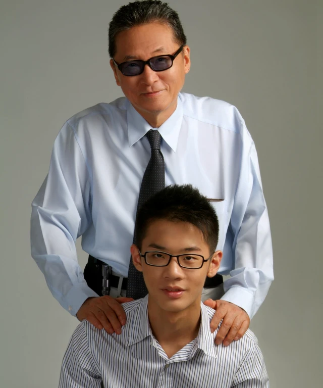 李戡与父亲李敖。