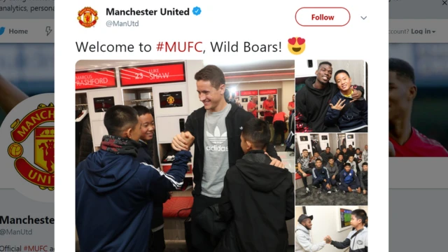 তারকাদের সান্নিধ্যে উৎফুল্ল থাই গুহা বালকের দল