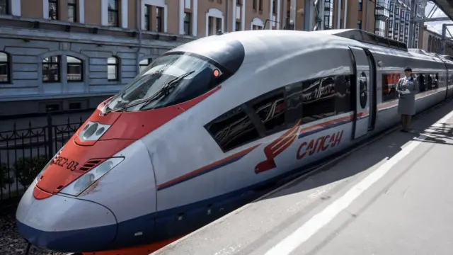 Скоростной поезд "Сапсан"