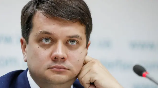 Лидер партии "Слуга народа" Дмитрий Разумков