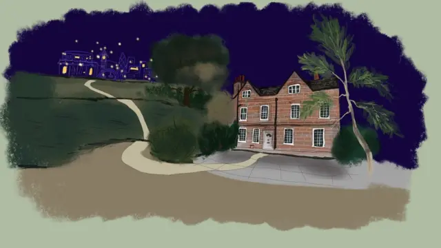 بيت في الليل