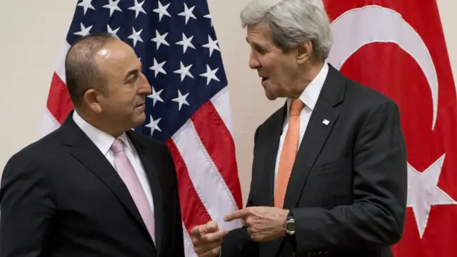Mevlüt Çavuşoğlu ve John Kerry