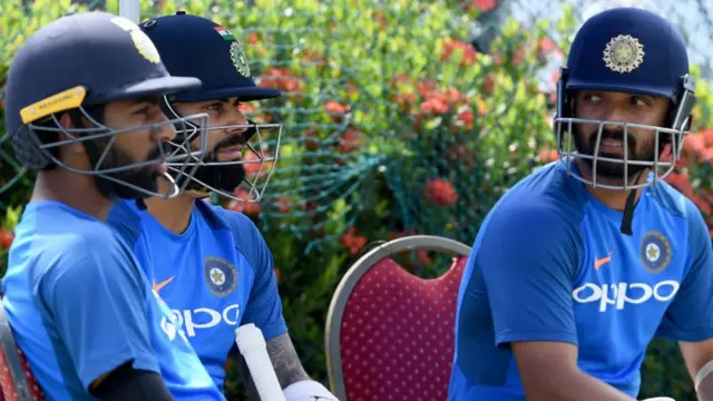 రహానే, కోహ్లీ, పుజారా