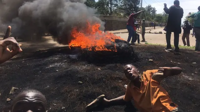 Kenya protesters