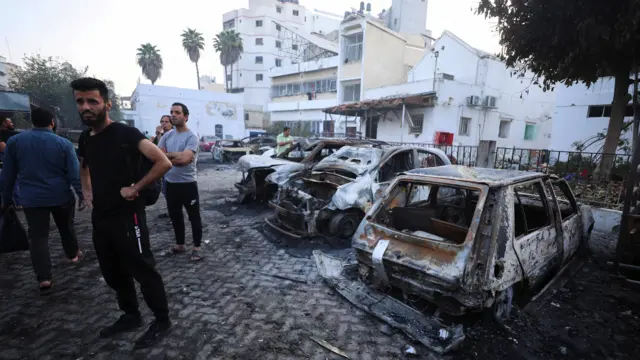 صدها نفر در بیمارستان الاهلی کشته شدند