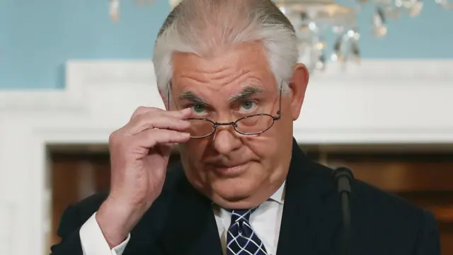 Rex Tillerson.