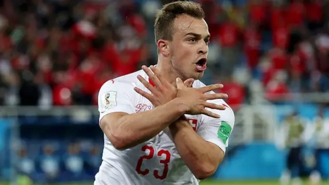 Mchezaji mpya wa Liverpool na Uswizi Xherdan Shaqiri,