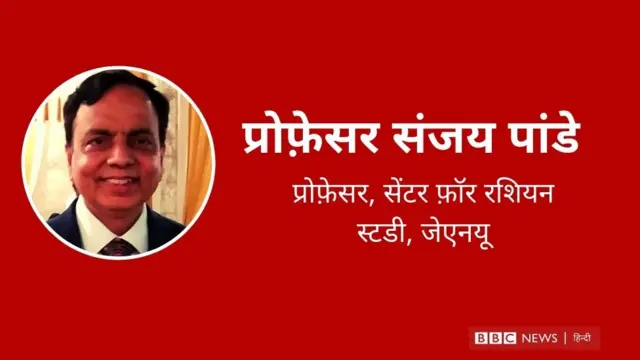 जवाहरलाल नेहरू विश्वविद्यालय के सेंटर फ़ॉर रशियन स्टडी में प्रोफ़ेसर संजय पांडे