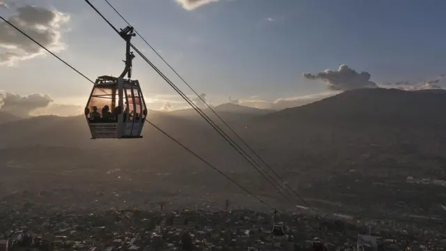 Funicular en Medellín