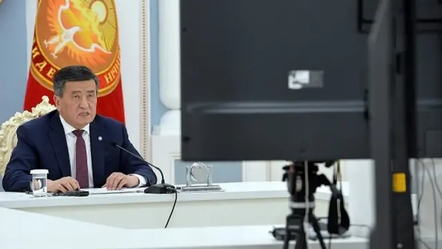 президент Сооронбай Жээнбеков