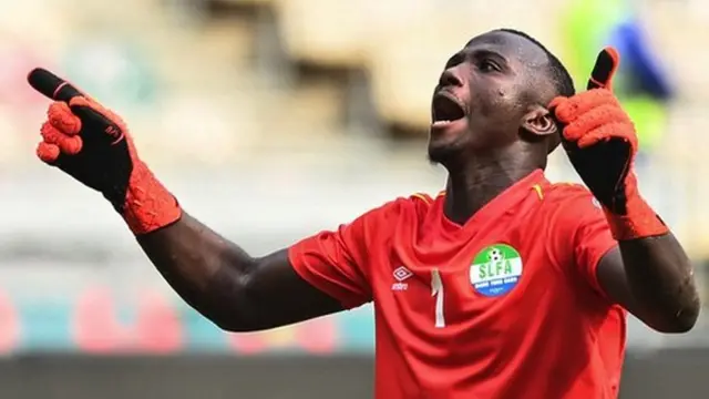 حارس مرمى سيراليون محمد كمارا