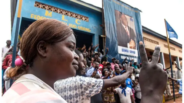 Bemba yakiriwe n'isinzi ry'abamushigikiye ku murwa mukuru Kinshasa