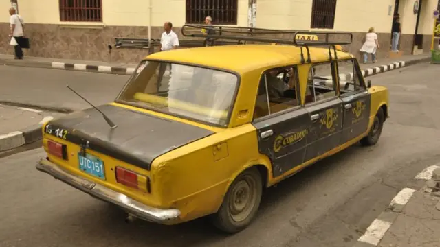 Жигули на Кубе