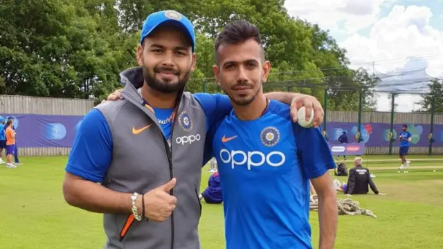 ऋषभ पंत आणि युझवेंद्र चहल