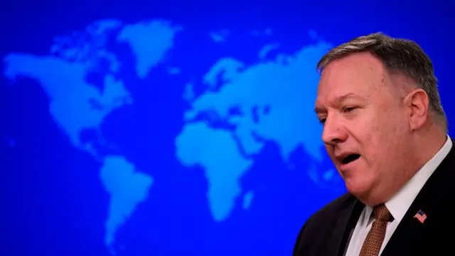 Госсекретарь США Майк Помпео