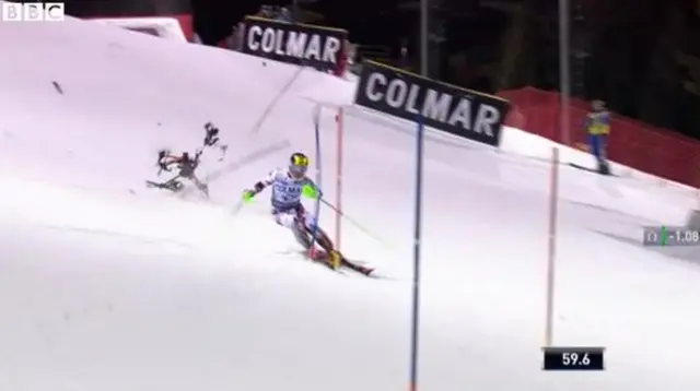 Hirscher bir saniyeden kısa bir farkla kurtuldu