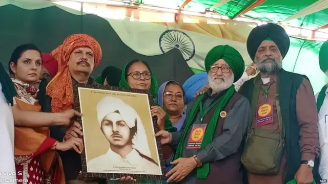 ਅਭੈ ਸੰਧੂ ਤੇ ਕਿਸਾਨ ਆਗੂ