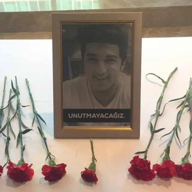 Iraklı öğrenci Mustafa Jalal Ahmad Abbas, İstanbul'da Kemerburgaz Üniversitesi'nde