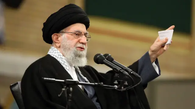 O líder supremo iraniano, aiatolá Ali Khamenei, fala sobre os protestosbônus para se cadastrarTeerã, no Irã,bônus para se cadastrar9bônus para se cadastrarjaneirobônus para se cadastrar2023