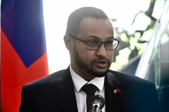 索马里兰驻台湾代表穆哈迈德·哈吉(Mohamed Hagi)