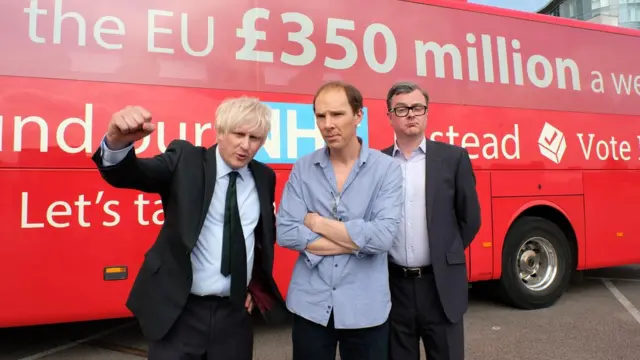 بندیکت کامبربچ در نقش دومینیک کامینگز در فیلم «برگزیت: جنگ نامحترمانه»