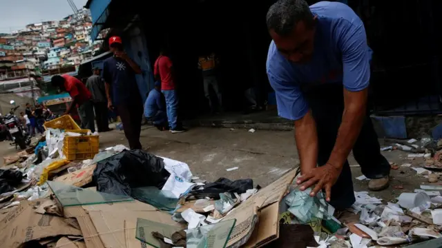 Грабежи в Каракасе