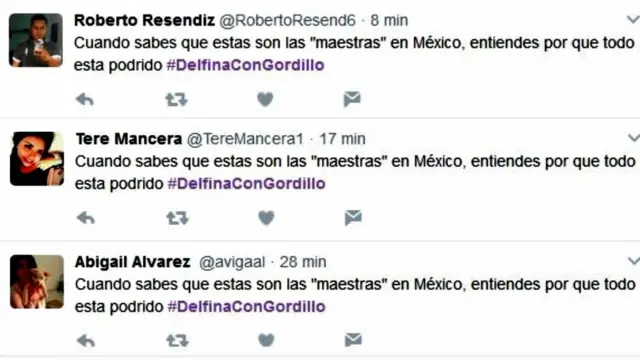 Los "bots" repiten el mismo mensaje desde diferentes cuentas.