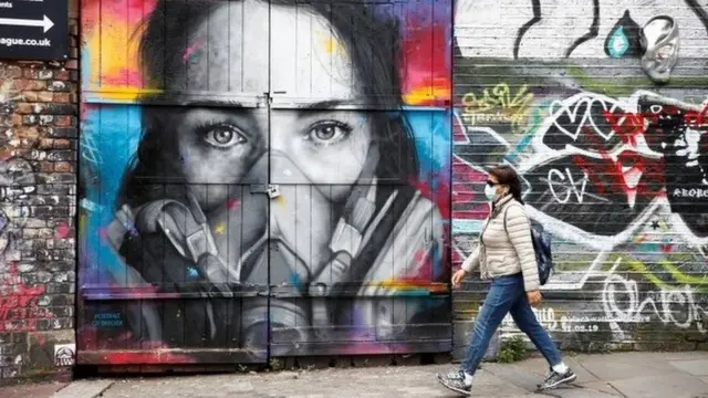 Женщина в Лондоне