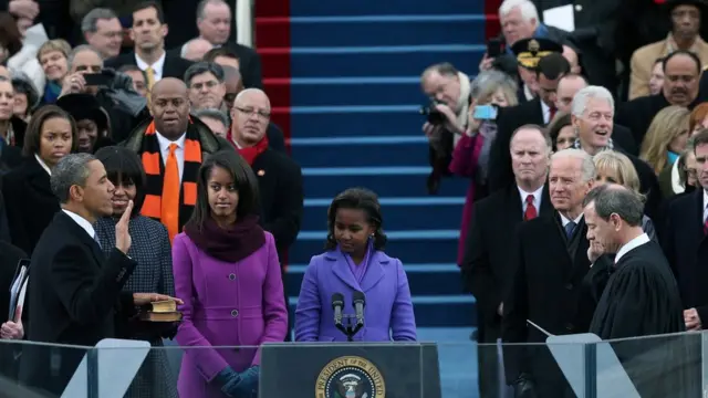 Malia y Sasha en 2013.