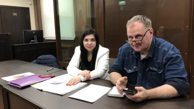 Черкасов и Тамилла в суде