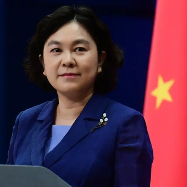 চীনের পররাষ্ট্রমন্ত্রণালয়ের মুখপাত্র হুয়া চুনিং।