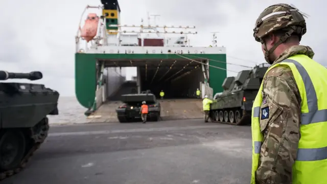 Выгрузка техники