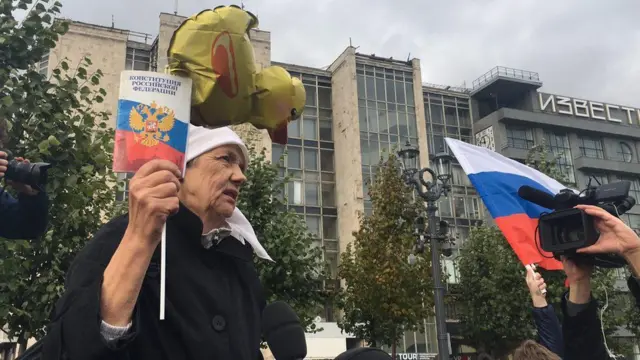 Митинг в Москве