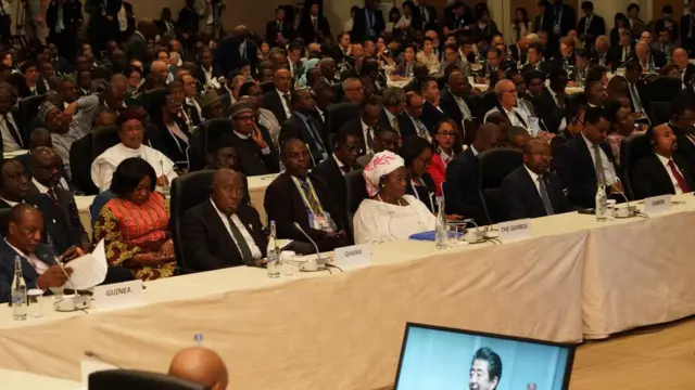 Buhari n'ime ọgbakọ TICAD7